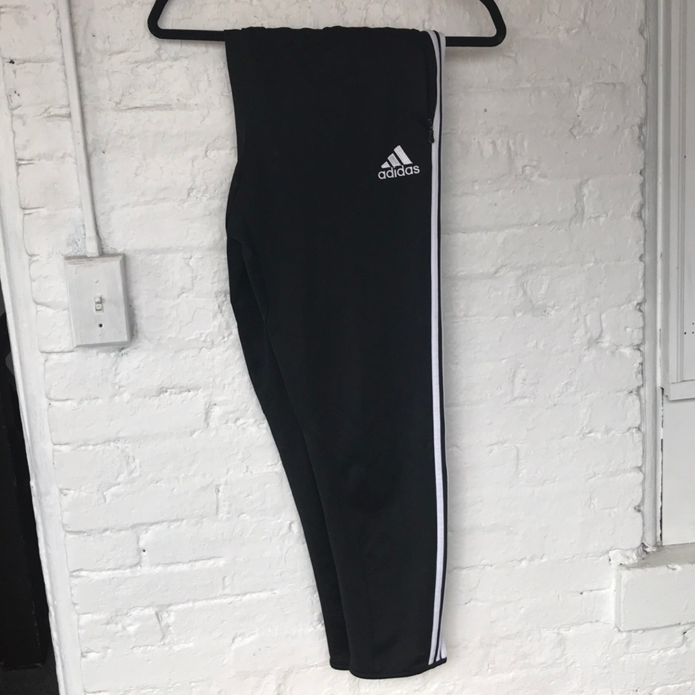 Skinny adidas sweatpants